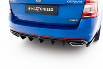 Skoda Octavia RS MK3 2013-2019 Diffuser V.2 Maxton Design